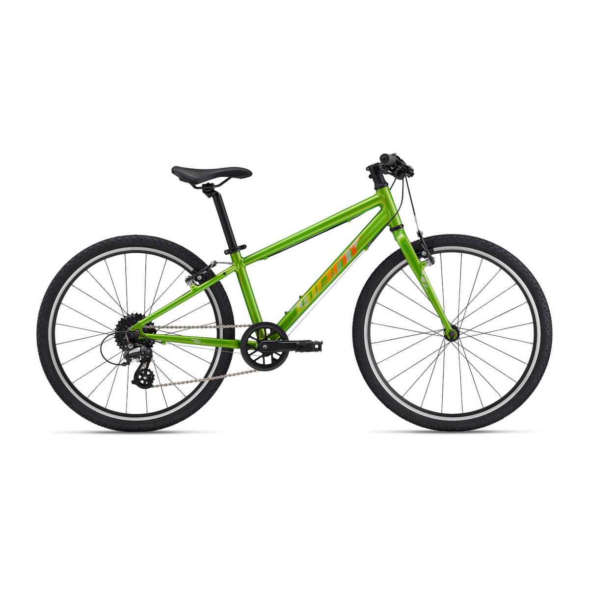 Ultralight children's bicycle GIANT ARX 24, Metallic Green