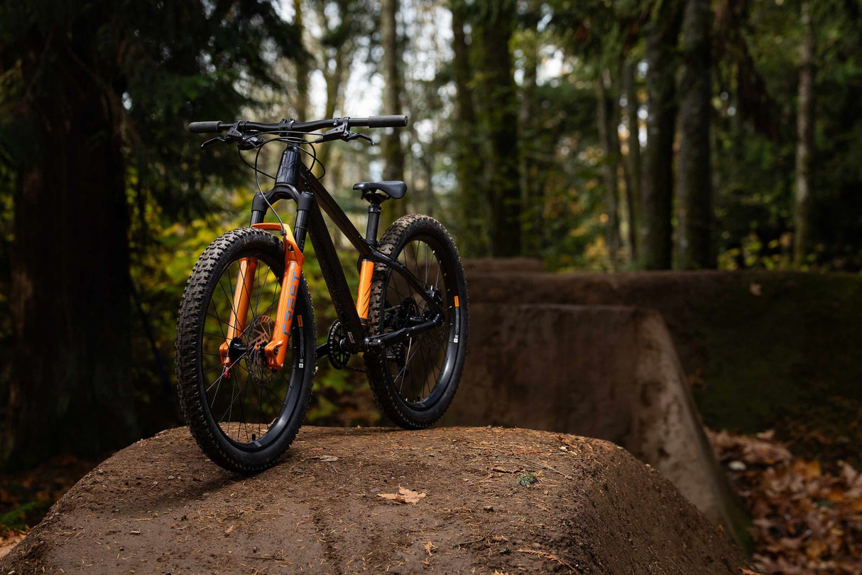 Barncykel GIANT STP 24 (2026) Svart Krom