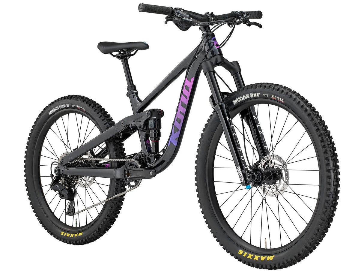 Barncykel KONA Process 246, Gloss Metallic Black