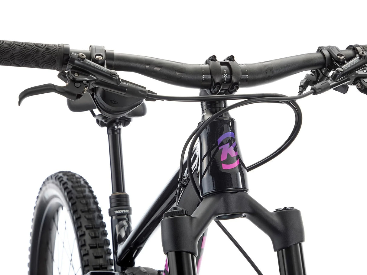 Barncykel KONA Process 246, Gloss Metallic Black