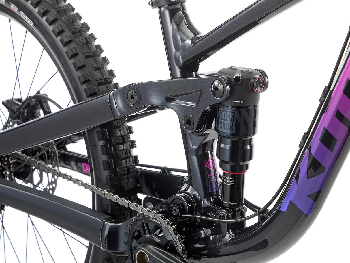Barncykel KONA Process 246, Gloss Metallic Black