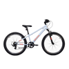 Barncykel S'COOL Xroc, 24" Sky Grey/Neon Orange
