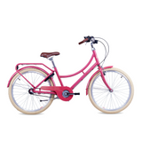 Barncykel S'COOL chiX Classic, 24" Berry/Beige