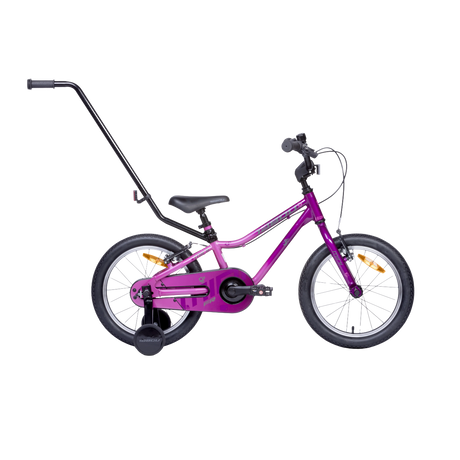 Barncykel TABOU Mini FR, 16" rosa-lila