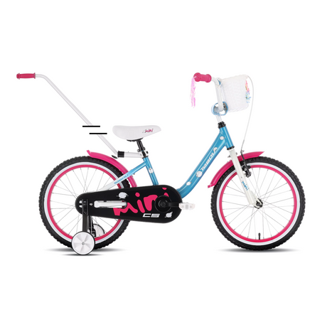 Barncykel TABOU Miss CS ALU, 12" blå-vit