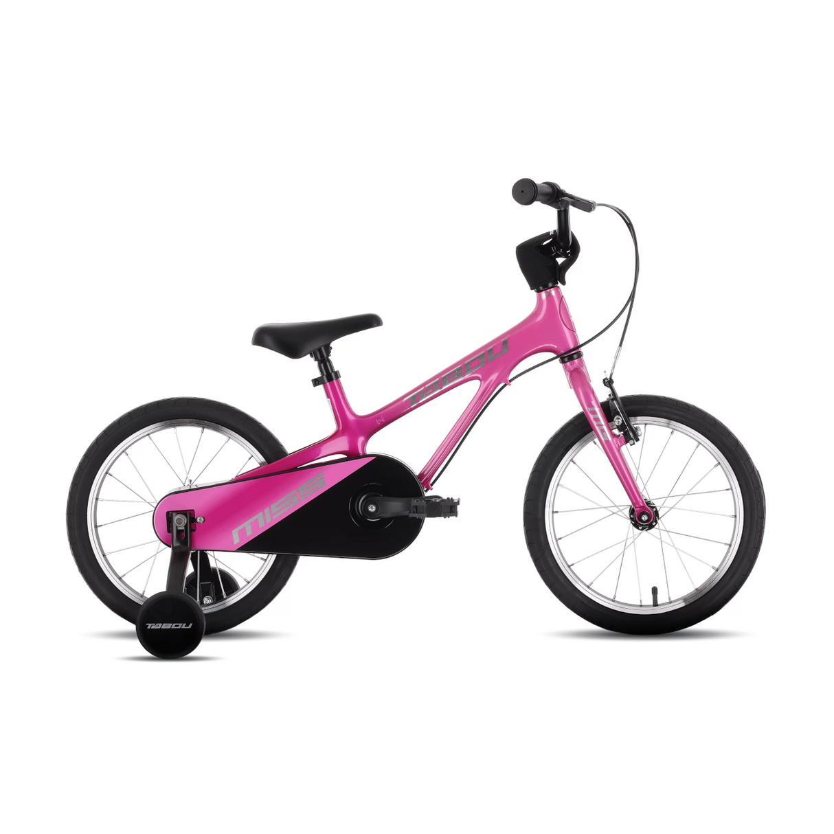 Ultralätt barncykel TABOU Miss MG, 16" rosa-lila
