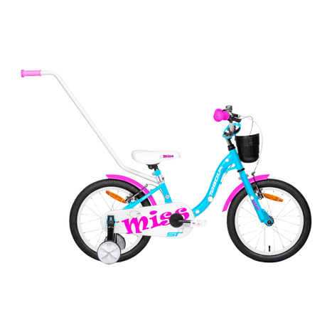 Barncykel TABOU Miss ST, 14" blå-vit