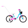Børnecykel TABOU Miss ST, 14" blå-hvid