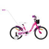 Barncykel TABOU Miss ST, 12" rosa-vit