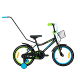 Barncykel TABOU Rocket Alu, 18" svart-blå
