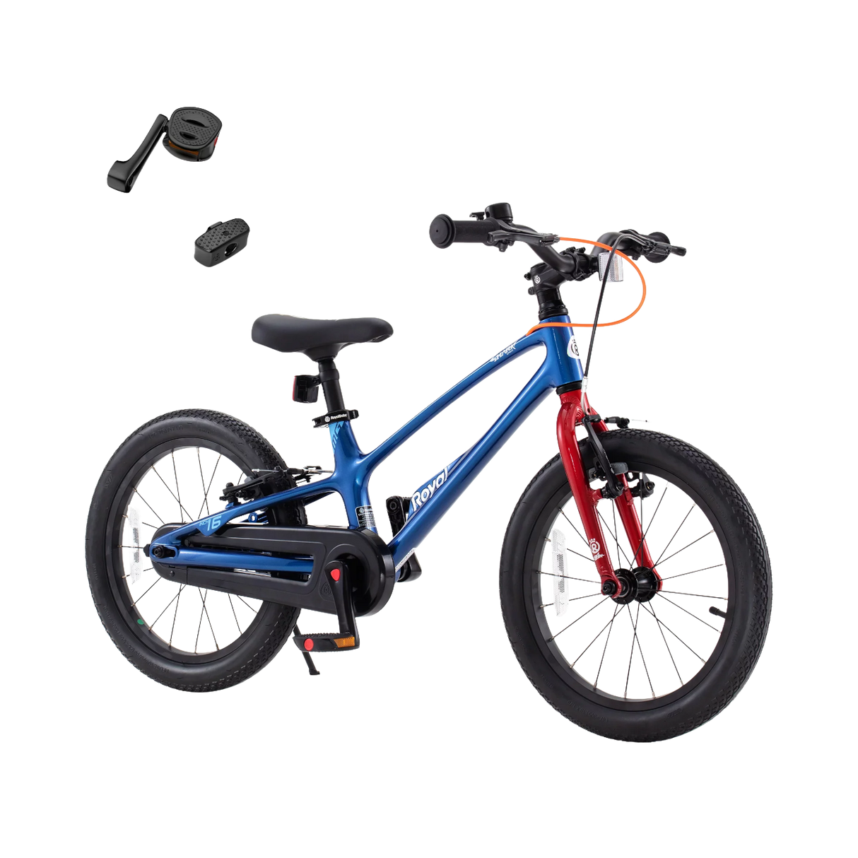 Barncykel TABOU Royal Space Shark, 14" blå-röd