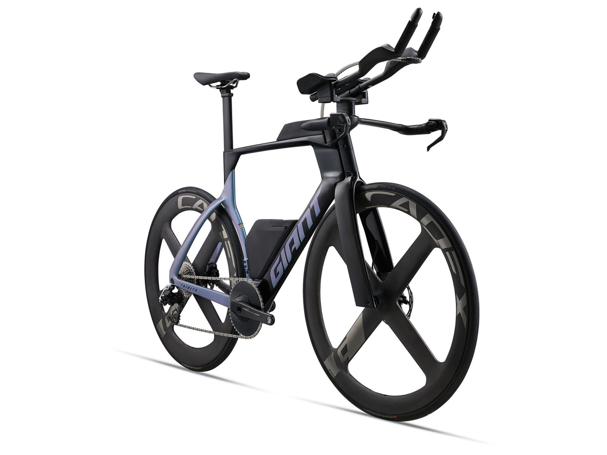 Landevejscykel GIANT Trinity Advanced SL 0, Carbon/Prismatic Haze