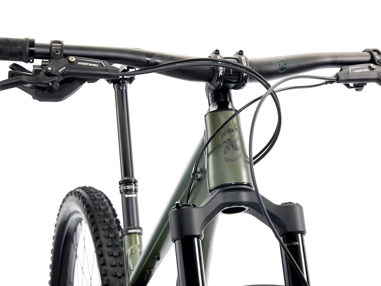Mountainbike KONA Process 134 DL, Matte Metallic Sage (Grön)