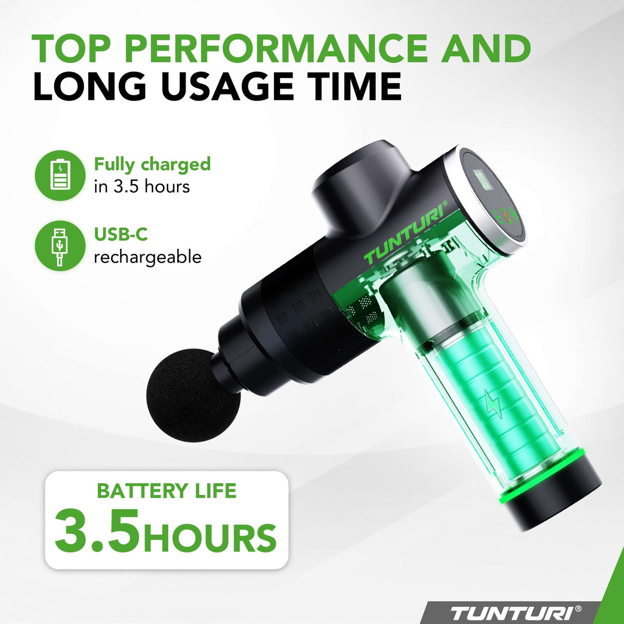 Tunturi MG40 Massage Gun