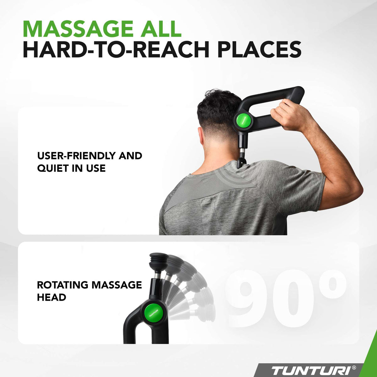 Massagepistol Tunturi MG70 Pro