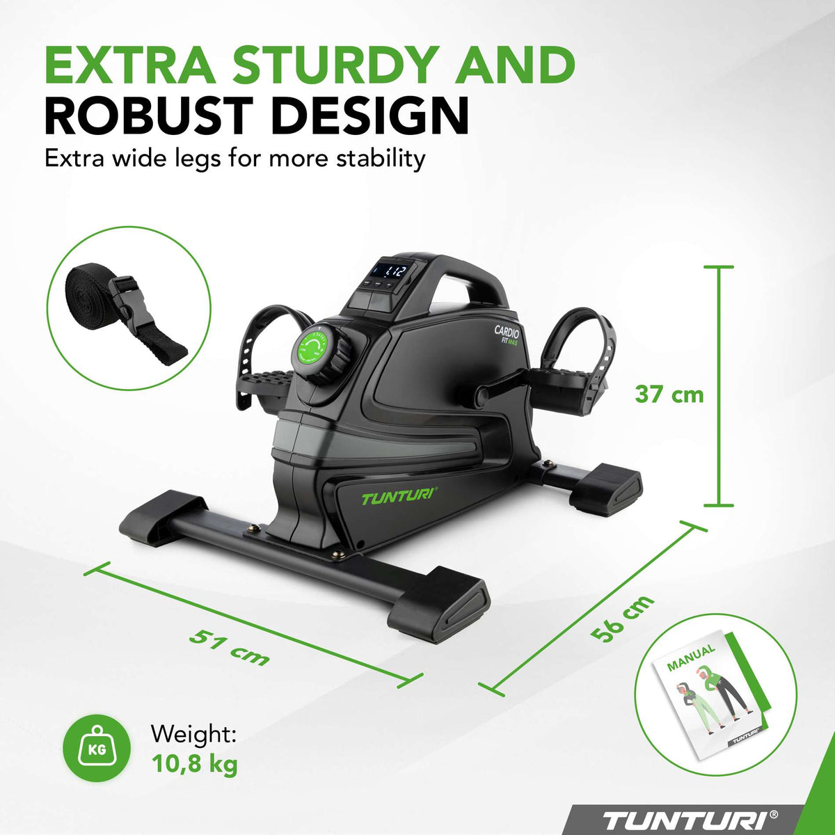 Mini-cykel TUNTURI Cardio Fit M45 Mini-cykel