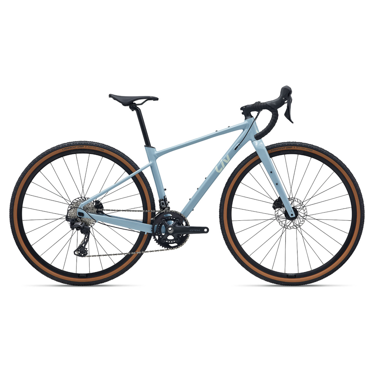 Gravelcykel för dam LIV Devote 0, Clear Sky