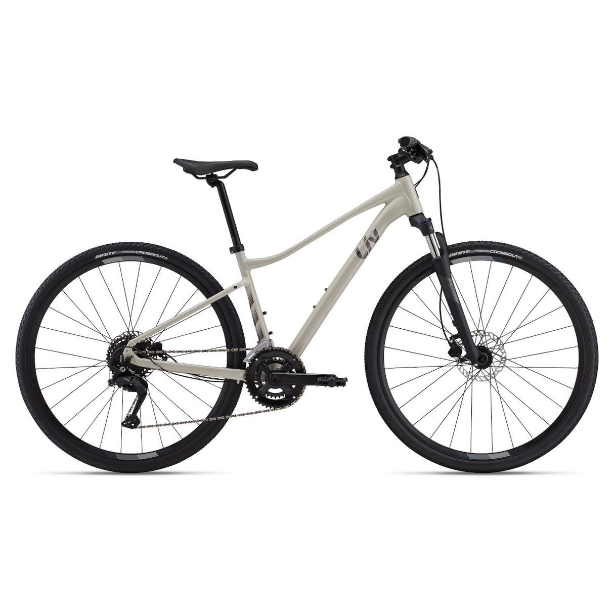 LIV Rove 3 Damcykel, Pulp Gray