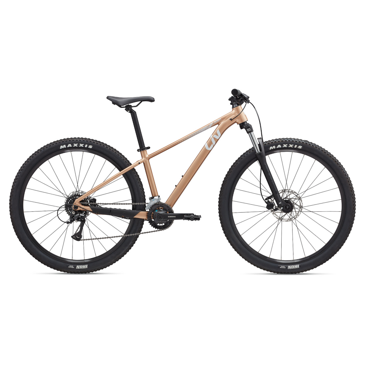 Juniorcykel LIV Tempt 3, 27,5" XS, Golden Wheat