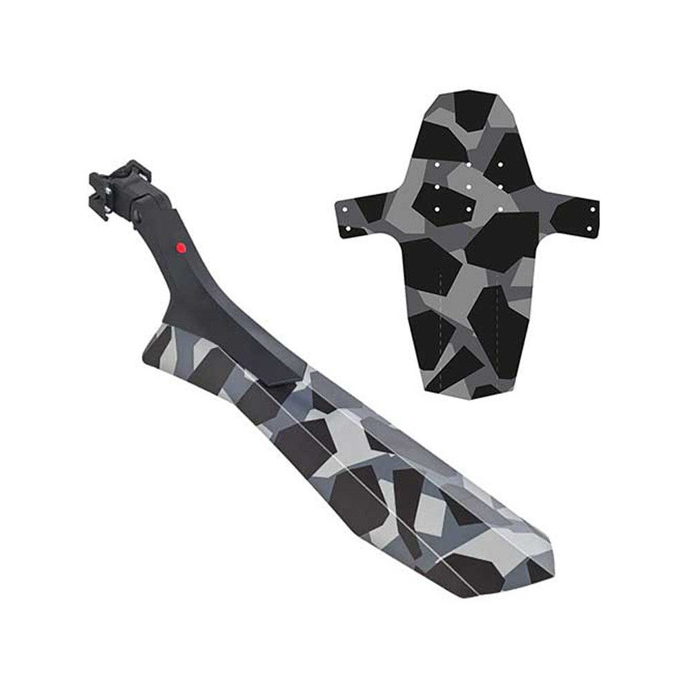Stänkskärmset HEBIE Swap Set, 26"-29", vikbart, kamouflage