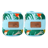 Hand- och fotledsvikter SPOKEY Home Jungle 2x1 kg, blå-fläckig