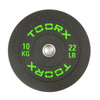 Vægtplade TOORX Bumper Plate Crumb, 50 mm, 10 kg