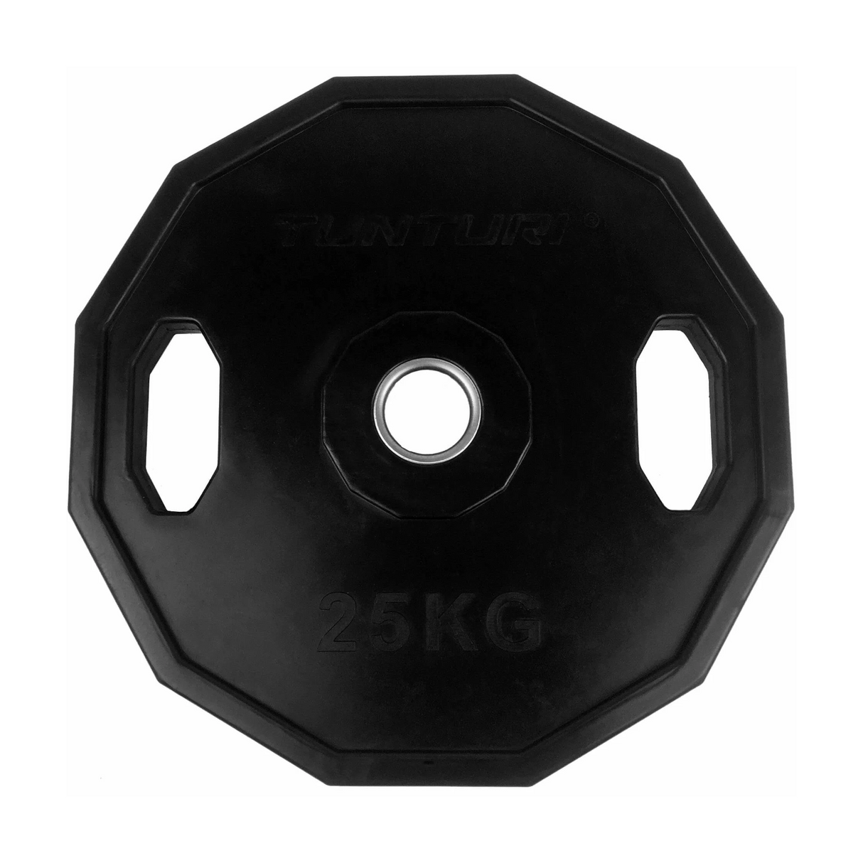 Viktplatta TUNTURI Olympic Rubber Plate, 50 mm, 25 kg