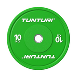 Viktplatta TUNTURI Platinum Bumper Plate, svart, 50mm, 5 kg