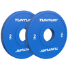Vægtskiver TUNTURI Platinum Fractional Plates, Blå, 50mm, 2 x 2 kg