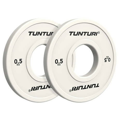 Viktskivor TUNTURI Platinum Fractional Plates, Blå, 50mm, 2 x 2 kg