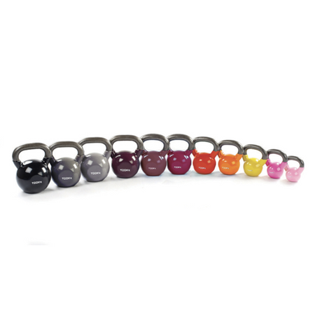 TOORX Vinyl Kettlebell, 20 kg