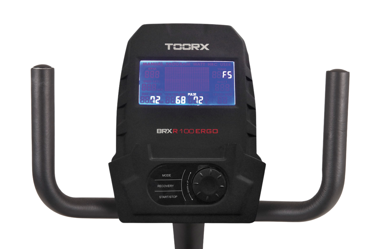 TOORX BRX R100 Ergo motionscykel med ryggstöd