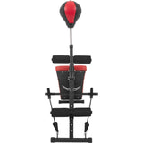 Situpsbänk Boksegummibånd