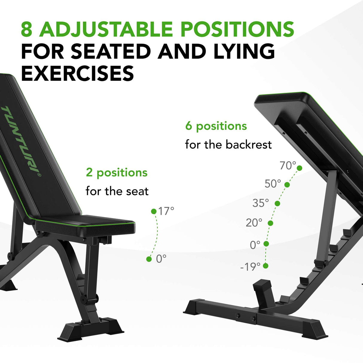 Lyftbänk TUNTURI UB40 Utility Bench