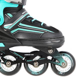 2in1 (rull)skridskor NILS EXTREME NH18190 Inline-skridskor/ishockeyrullskridskor, S (29-33) Svart/Blå