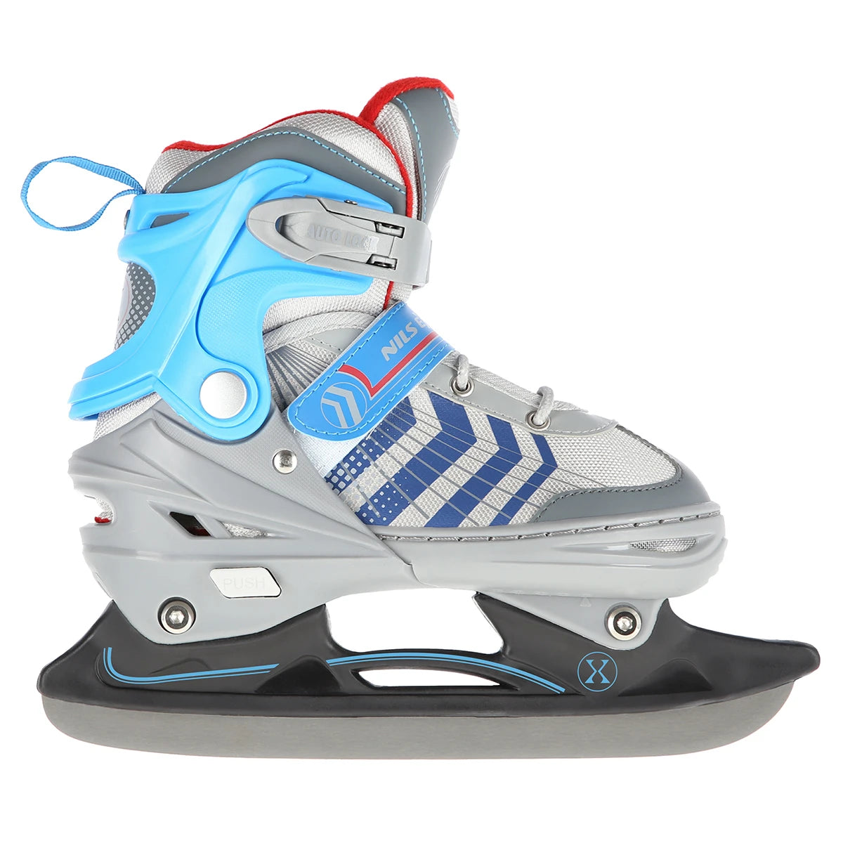 4i1 (rulle)skøjter NILS EXTREME NH18192 In-line Skøjter/Ishockeyskøjter, S (29-33), Grå/Blå