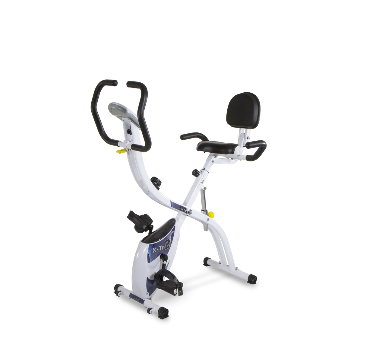 Hopfällbar motionscykel BH FITNESS X-Tri 2, med ryggstöd