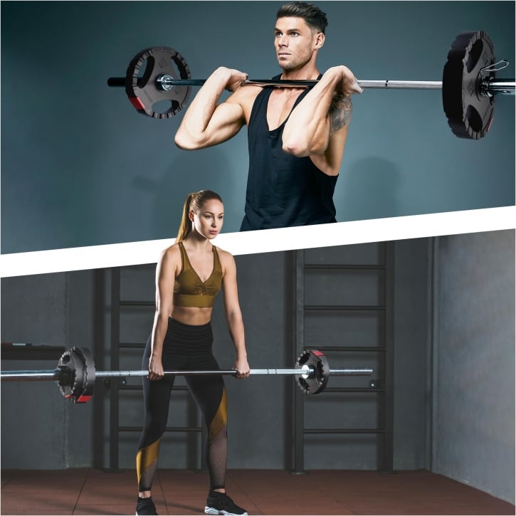 VÆGTSKIVER PRO 51 MM TRIGRIP 4X2,5-4X5 KG